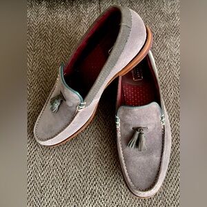Ted Baker London Suede Tassel Loafers